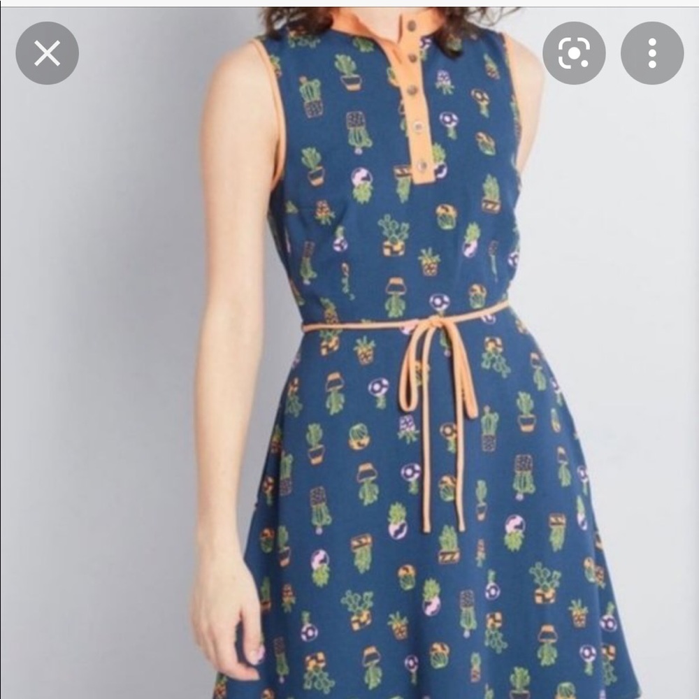 EUC ModCloth Succulent Dress Size 1X